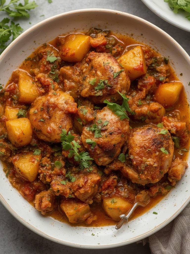 Chicken Potato Tagine