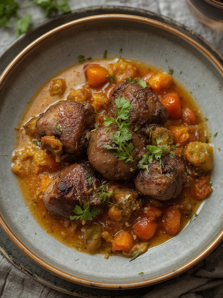 Lamb Tagine with Apricots
